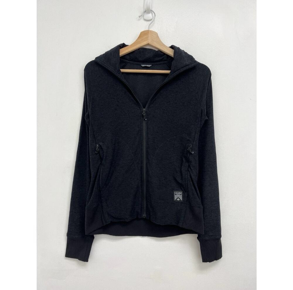 Oiselle Full Zip Front Athletic Lightweight Jacket Running Hiking Stretch Small